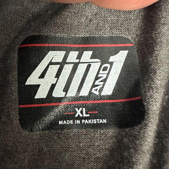 UNC Tar Heels Mens Logo Graphic T-Shirt By 4th & 1 Size XL - Picture 4 of 6